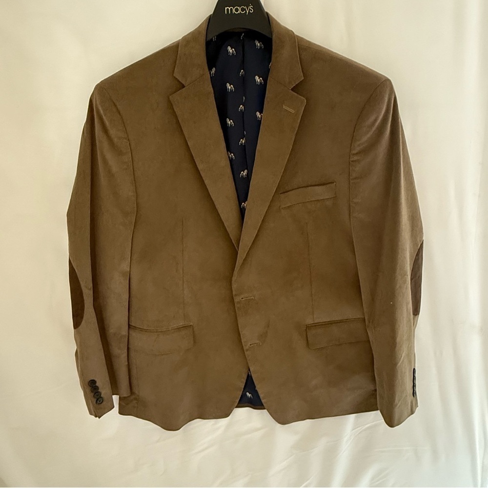 Ralph Lauren Men Classic Fit Ultraflex Corduroy English Bulldog Sport Coat 46R - Picture 10 of 11